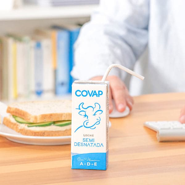 consumo-semidesnatada-200ml Lácteos COVAP