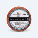 Queso de Leche Pasteurizada de Oveja Semicurado vista desde arriba | Quesos COVAP