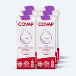 Leche Entera sin lactosa briks 1L | Lácteos COVAP
