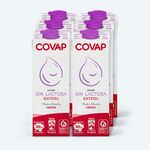 Leche Entera sin lactosa brik 1L | Lácteos COVAP