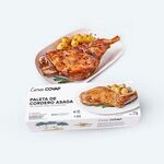 Paleta de cordero asada y envase | Carnes COVAP