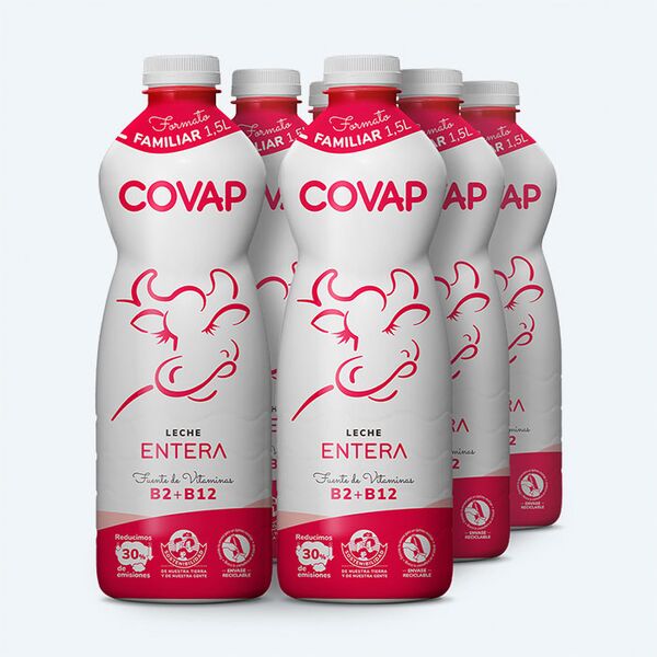 Leche Entera COVAP 1,5L | Lácteos COVAP