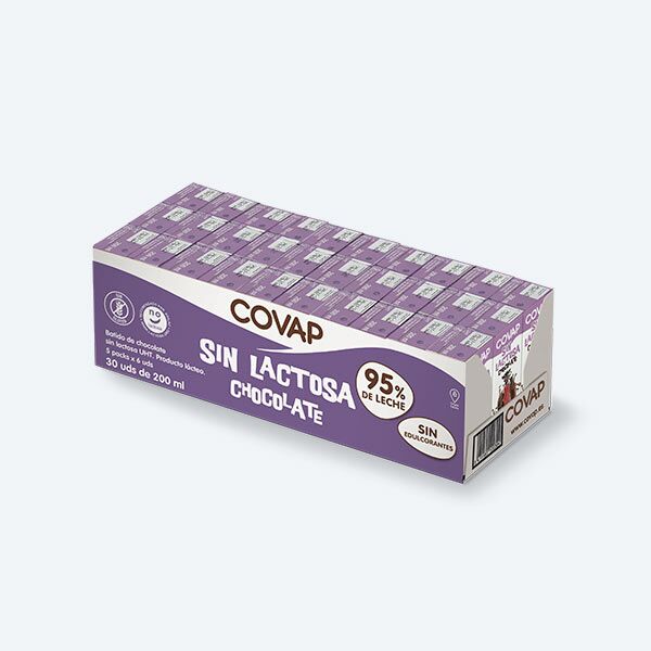Batido de chocolate sin lactosa COVAP | Lácteos COVAP