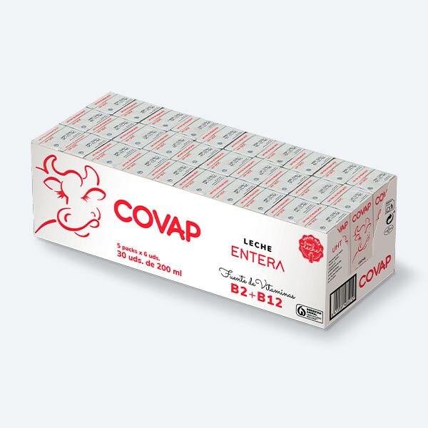 Leche Entera COVAP 200ml | Lácteos COVAP