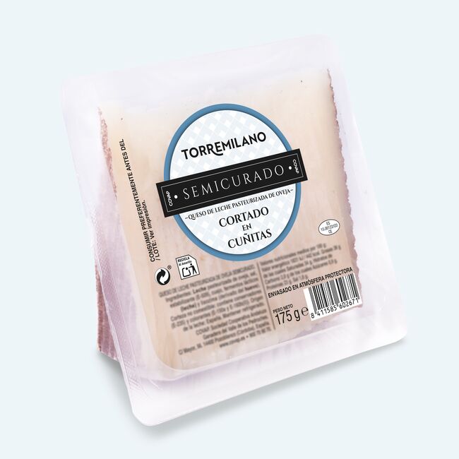 Queso de Leche Pasteurizada de Oveja Semicurado