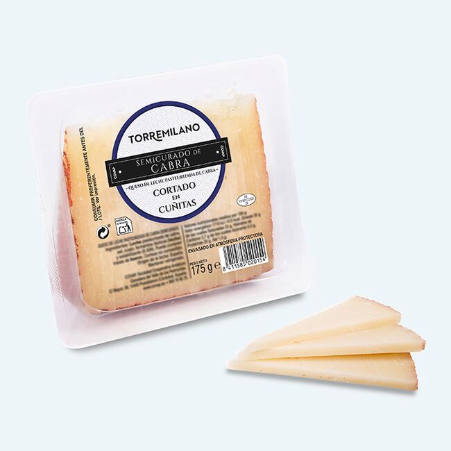 Queso de Leche Pasteurizada de Cabra Semicurado