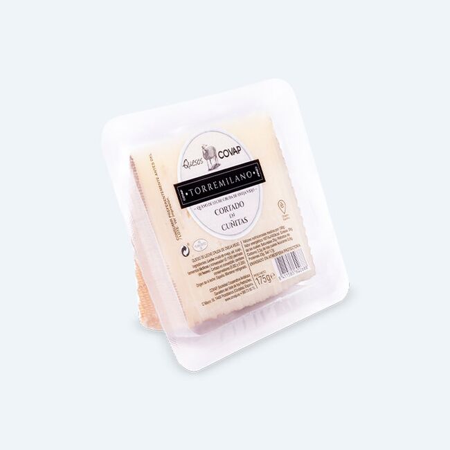 Queso de Leche Cruda de Oveja Viejo Torremilano Cortado | Quesos COVAP