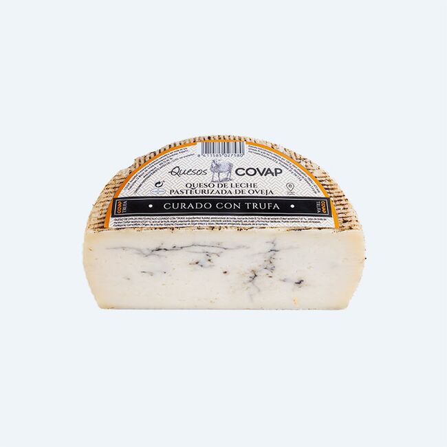 Queso de Oveja Pasteurizado Curado con Trufa medio