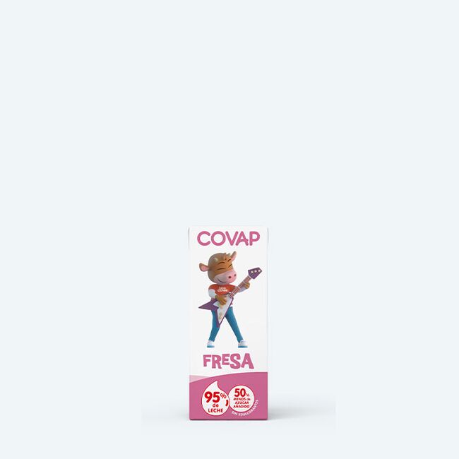 Batido de fresa COVAP | Lácteos COVAP
