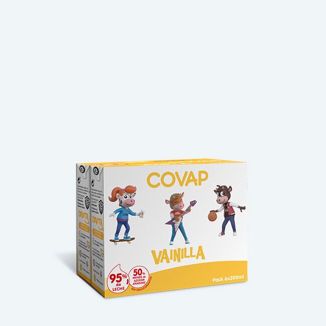 Batido de vainilla COVAP | Lácteos COVAP