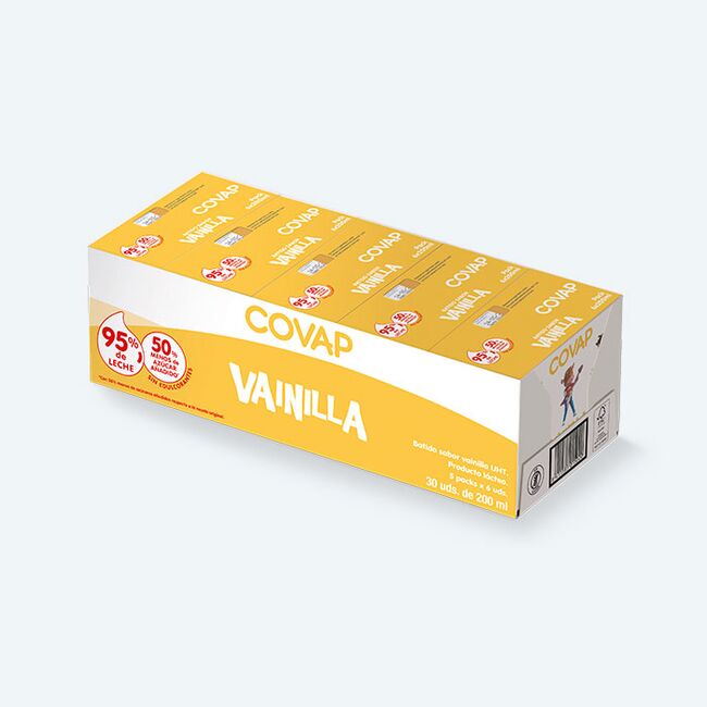 Batido de vainilla COVAP | Lácteos COVAP
