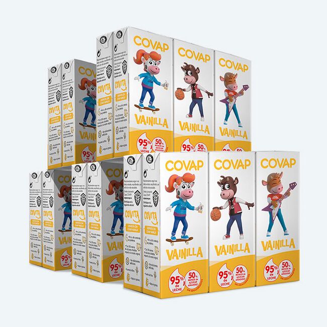 Batido de vainilla COVAP | Lácteos COVAP