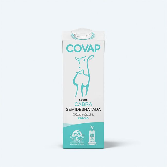 Leche de cabra semidesnatada COVAP | Lácteos COVAP