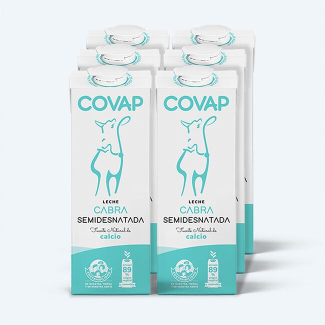 Leche de cabra semidesnatada COVAP | Lácteos COVAP