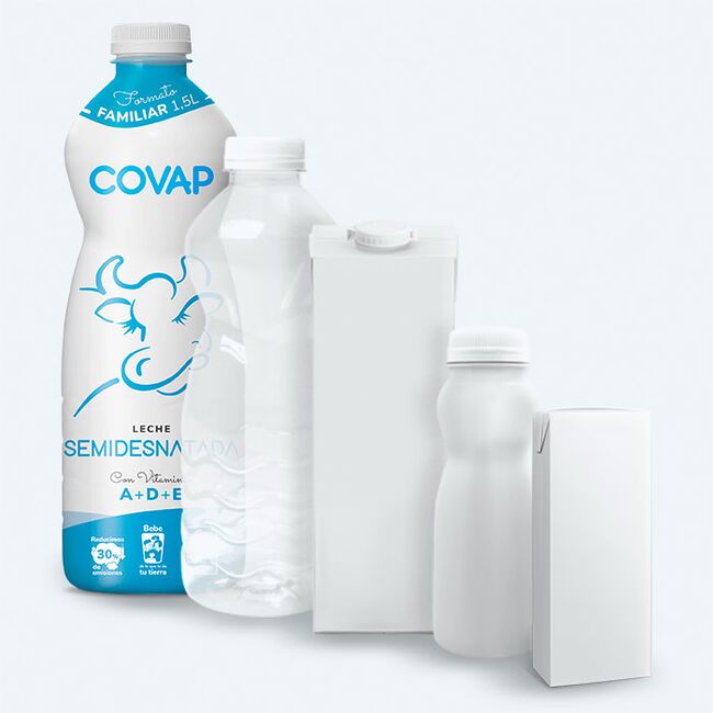 Leche Semidesnatada COVAP 1,5L | Lácteos COVAP