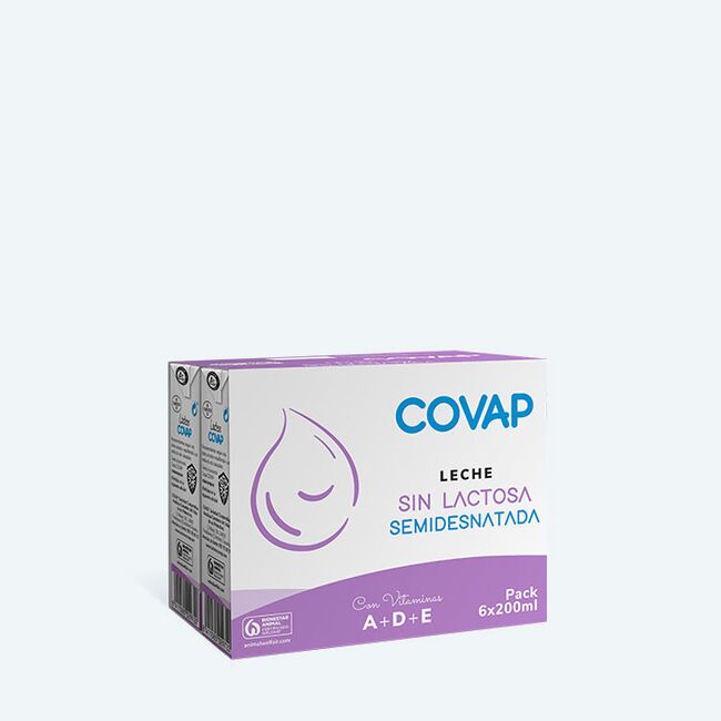 Leche sin Lactosa 200 ml | Lácteos COVAP
