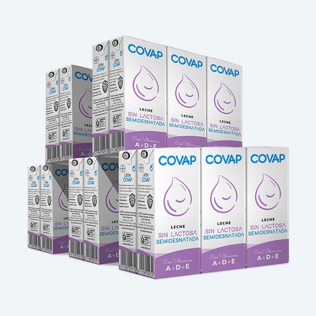Leche sin Lactosa 200 ml | Lácteos COVAP