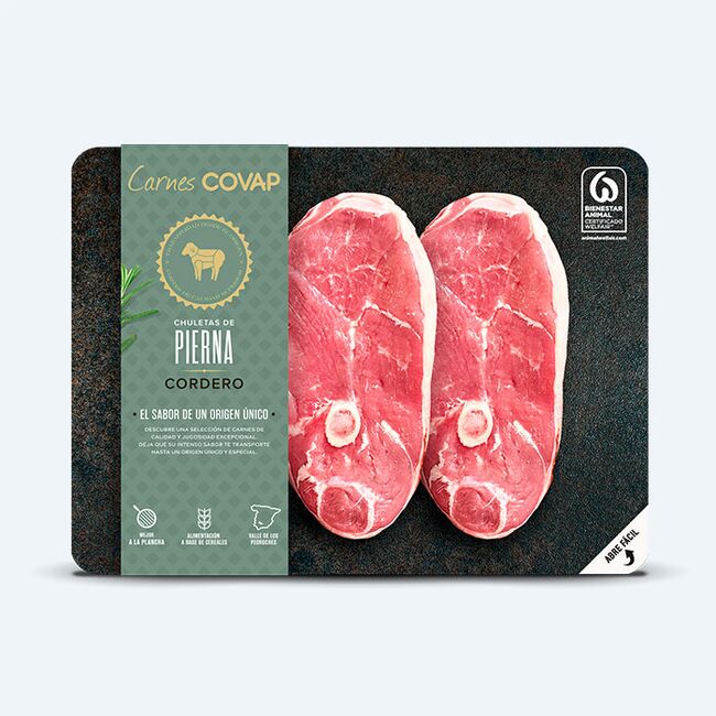 Chuletas de pierna de Cordero |