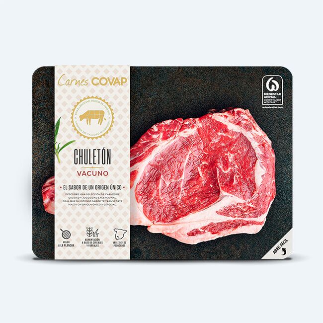 Chuletón de vacuno sin hueso | Carnes COVAP