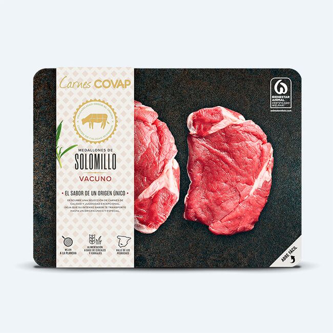 Solomillo de vacuno medallones | Carnes COVAP