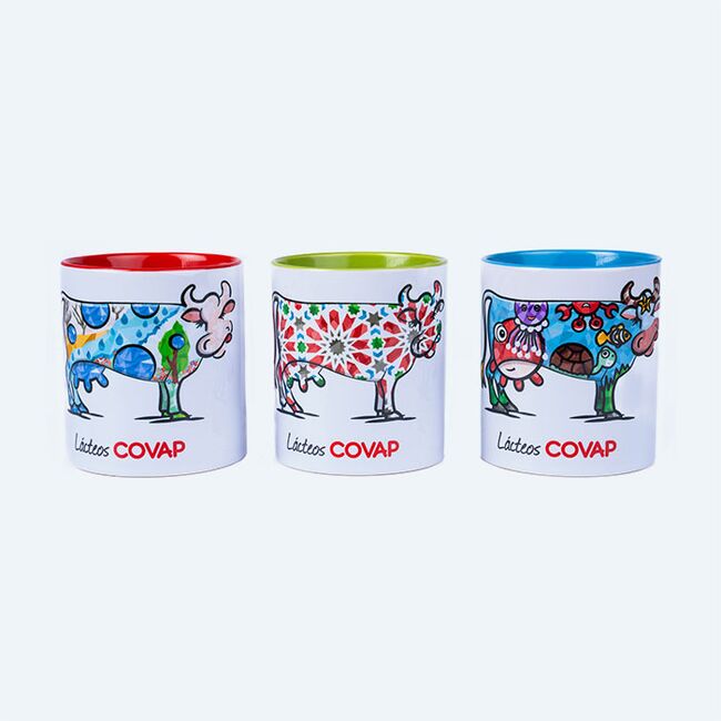 Taza personalizadas Lácteos COVAP Concurso Diseña con COVAP 2024|  Lácteos COVAP