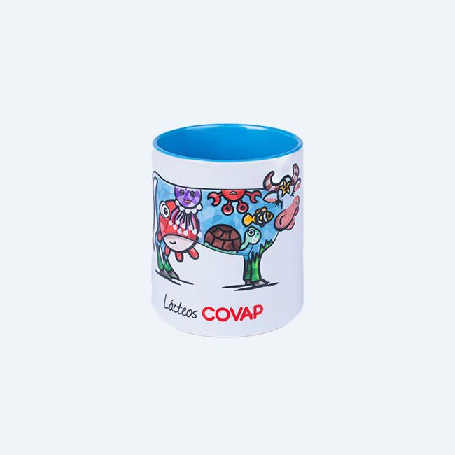 Taza personalizadas Lácteos COVAP Concurso Diseña con COVAP 2024|  Lácteos COVAP