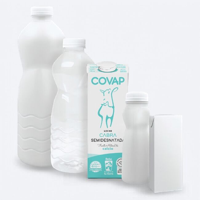 Leche de cabra semidesnatada COVAP | Lácteos COVAP