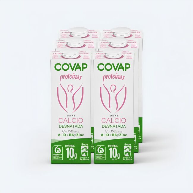 Leche Calcio Desnatada COVAP 1L | Lácteos COVAP