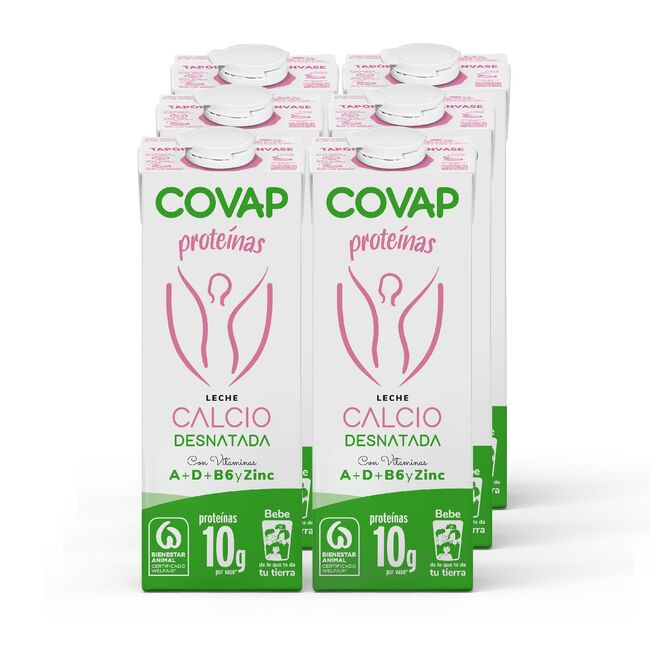 Leche Calcio Desnatada COVAP 1L | Lácteos COVAP
