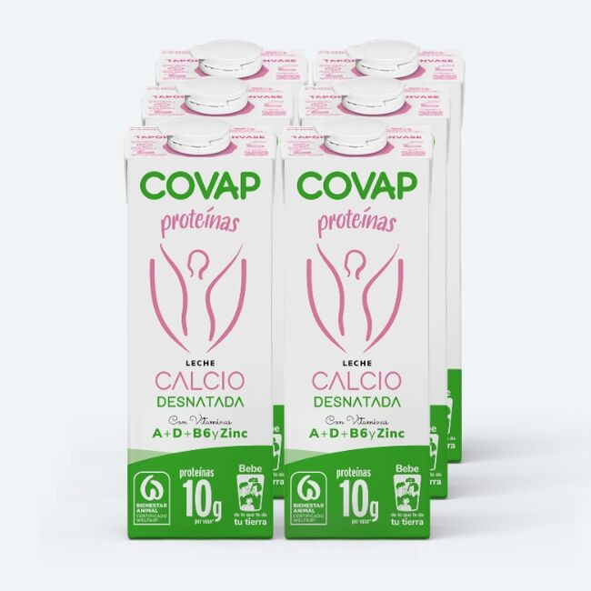 Leche Calcio Desnatada COVAP 1L | Lácteos COVAP