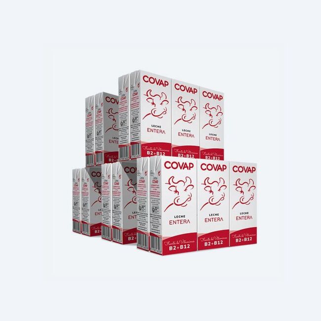 Leche Entera COVAP 200ml | Lácteos COVAP