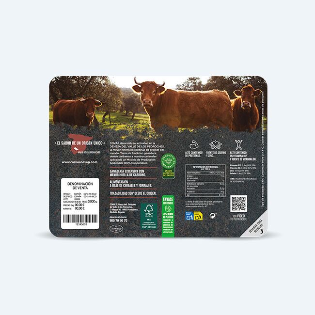 Presa de vacuno | Carnes COVAP