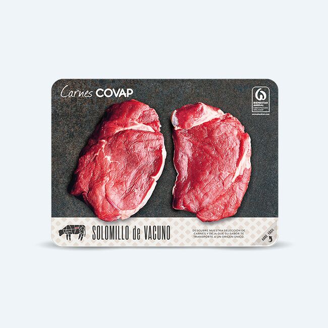 Solomillo de vacuno medallones | Carnes COVAP