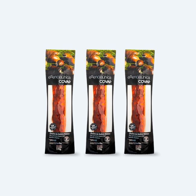 Chorizo de Bellota Ibérico sin conservantes Esenciaúnica