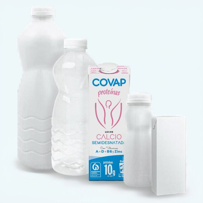 Leche semidesnatada Calcio COVAP | Lácteos COVAP