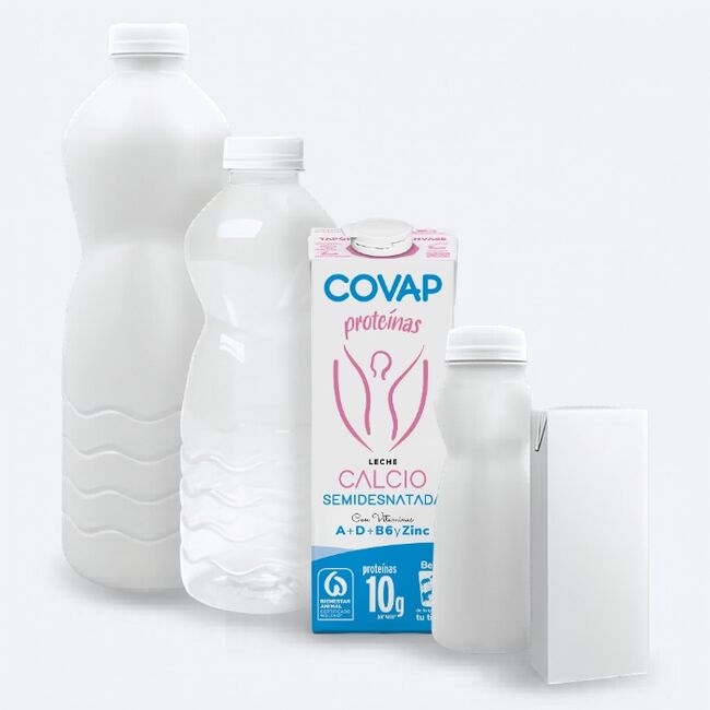 Leche semidesnatada Calcio COVAP | Lácteos COVAP