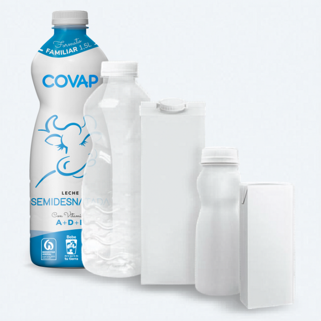 Leche Semidesnatada COVAP 1,5L | Lácteos COVAP