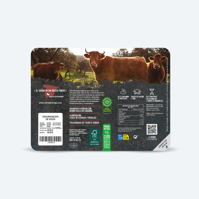 Solomillo de vacuno medallones | Carnes COVAP