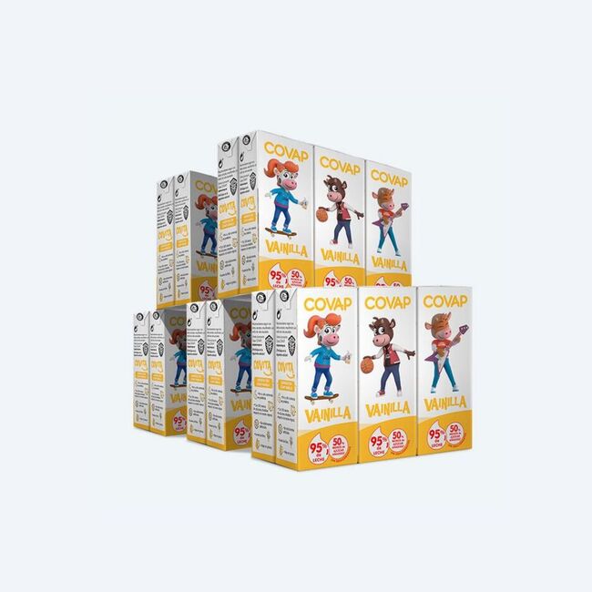 Batido de vainilla COVAP | Lácteos COVAP