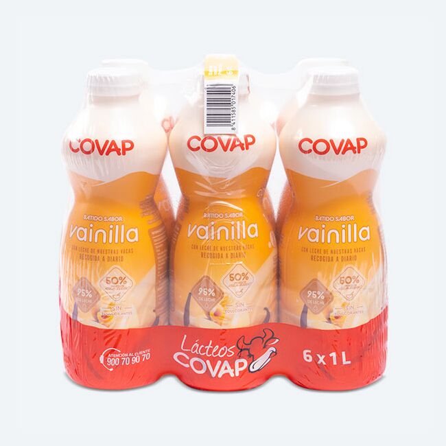 Batido de vainilla COVAP 1L | Lácteos COVAP