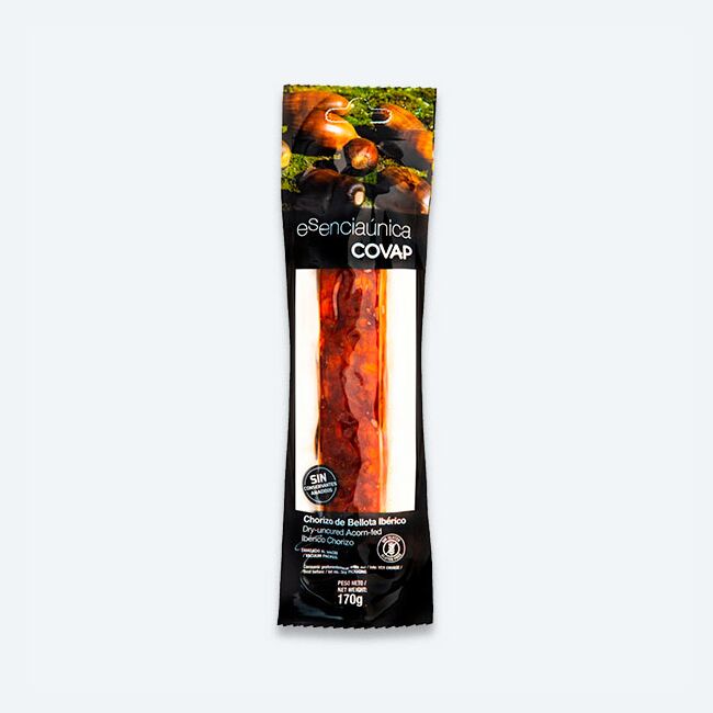 Chorizo 
de Bellota Ibérica sin conservantes | Esenciaúnica