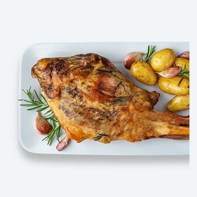 Pierna de cordero asada | Carnes COVAP