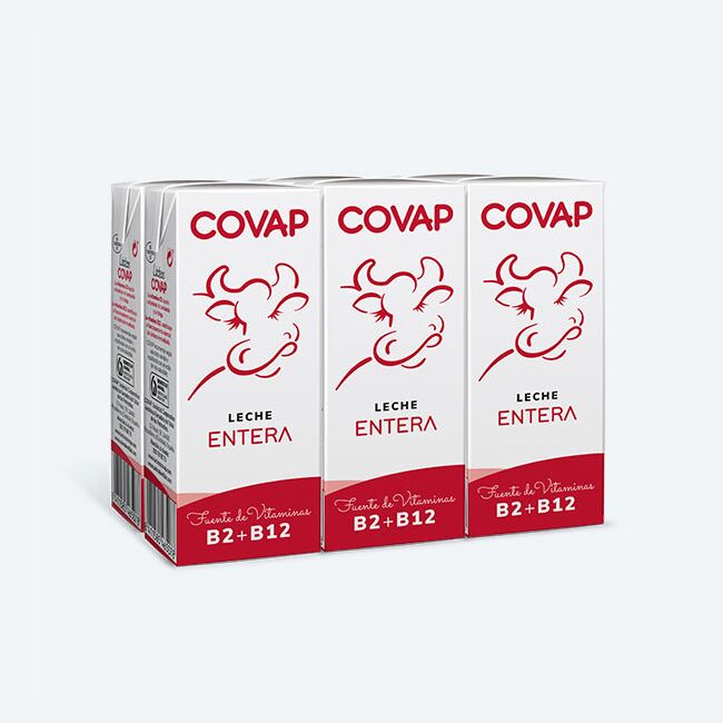 Leche Entera COVAP 200ml | Lácteos COVAP