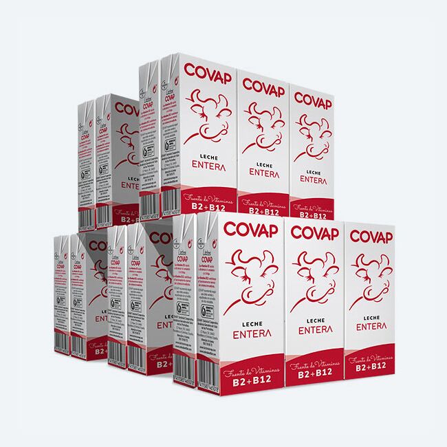 Leche Entera COVAP 200ml | Lácteos COVAP